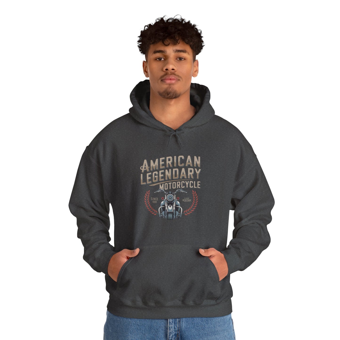 American Legendary Motorcycle Hooded Sweatshirt