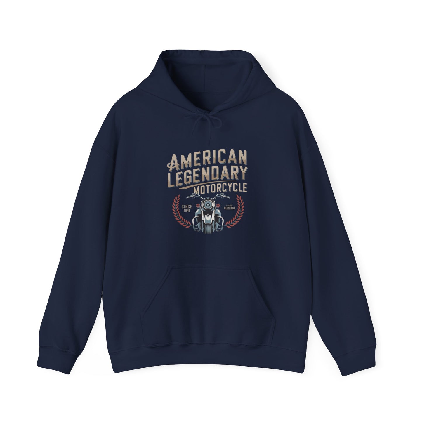 American Legendary Motorcycle Hooded Sweatshirt