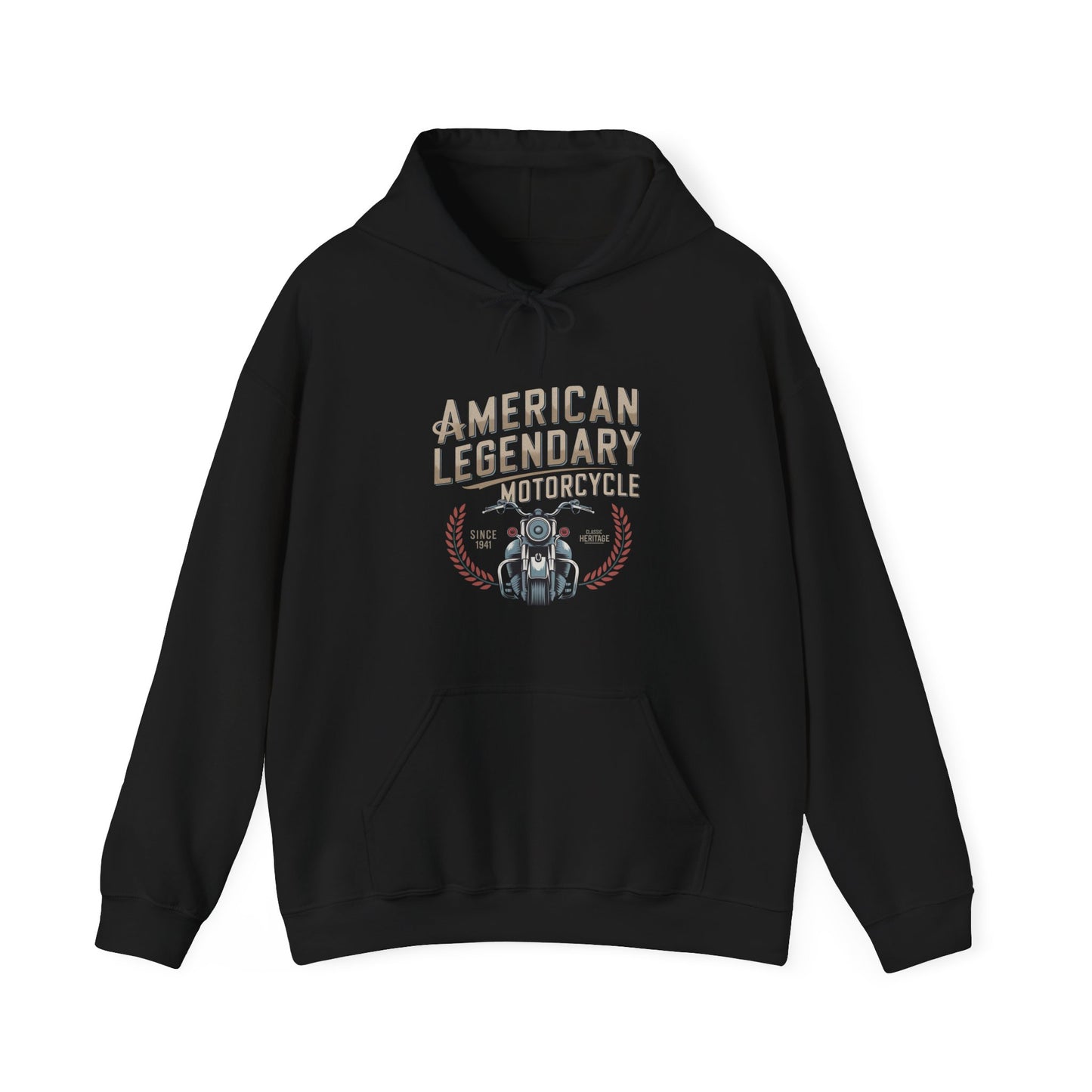 American Legendary Motorcycle Hooded Sweatshirt