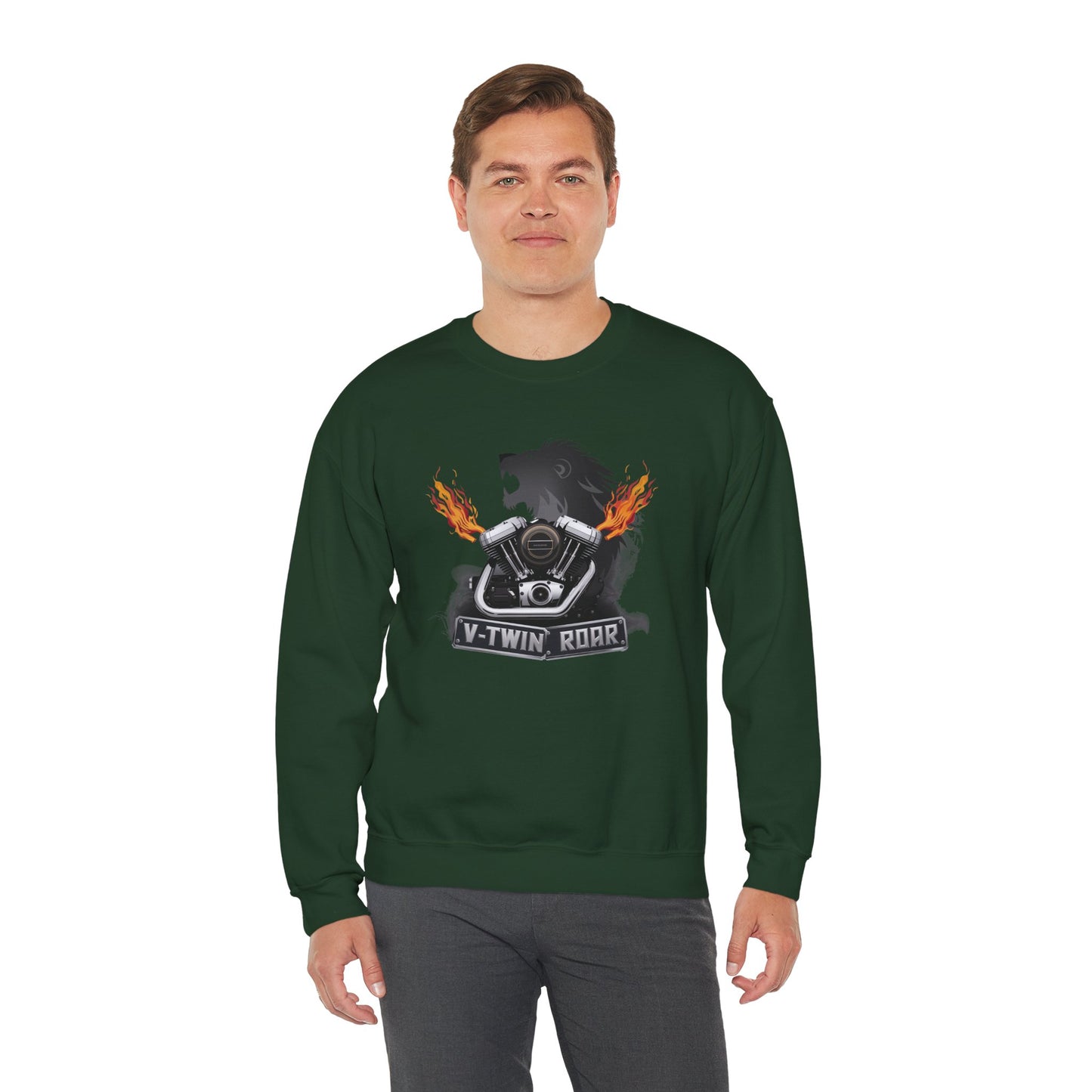 V-Twin Roar Crewneck Sweatshirt