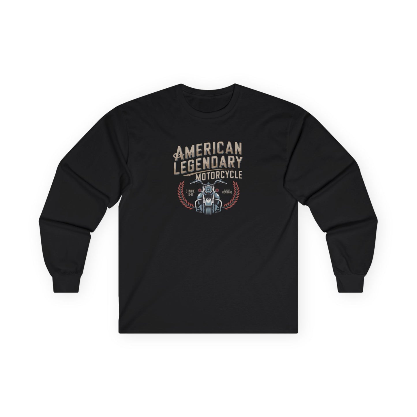 American Legendary Motorcycle Long Sleeve Tee