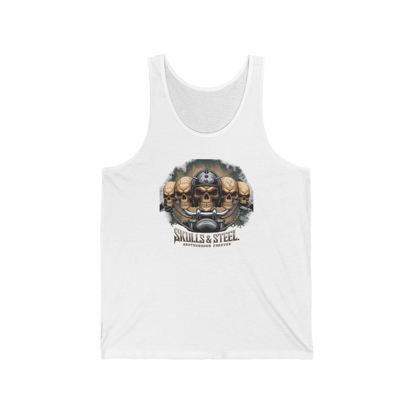 Skulls & Steel Brotherhood Forever Jersey Tank