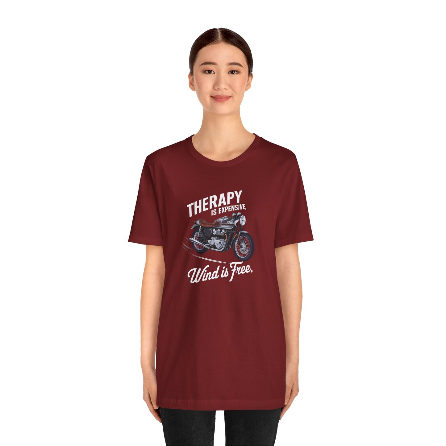 Therapy Is Expensive Wind Is Free Short Sleeve Tee