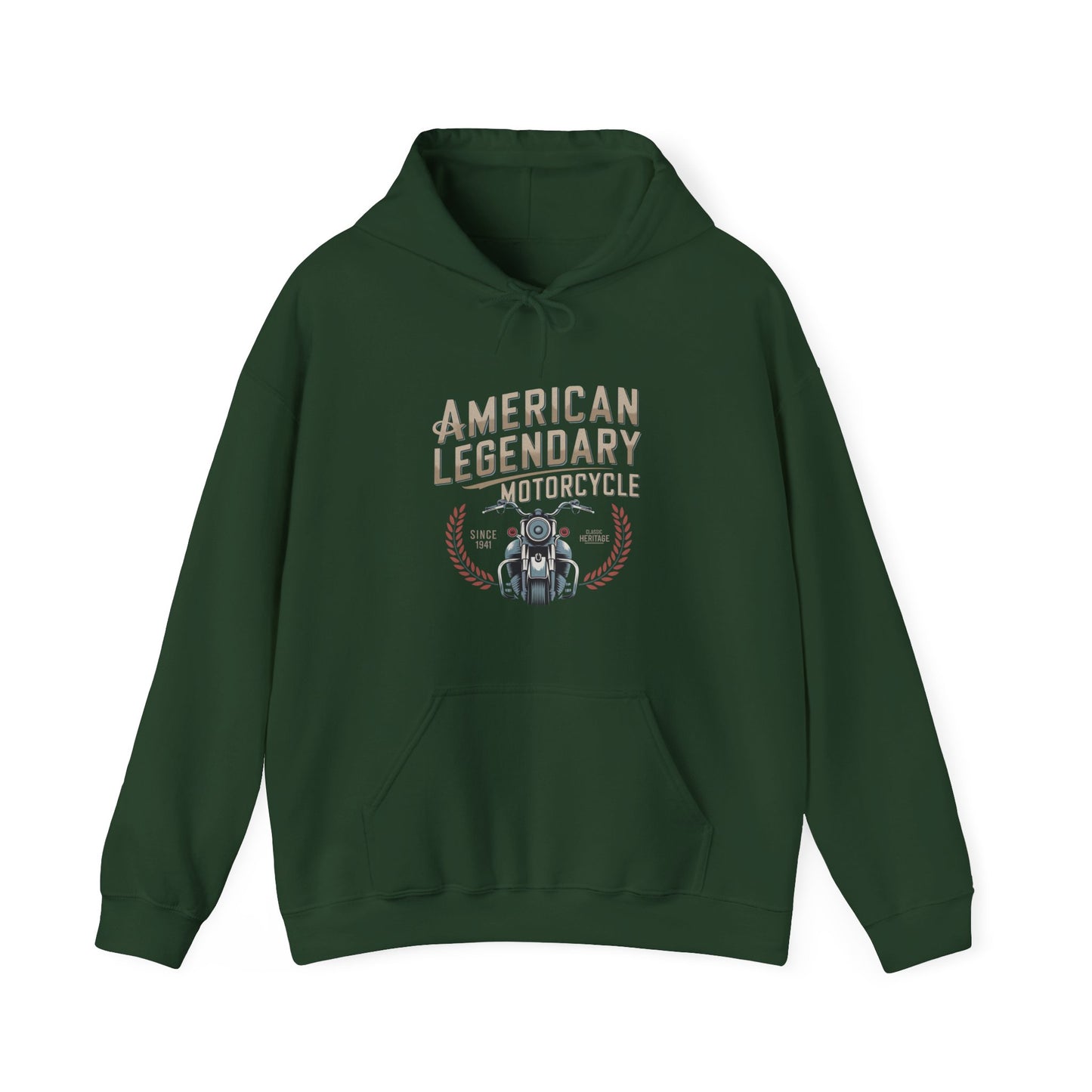 American Legendary Motorcycle Hooded Sweatshirt