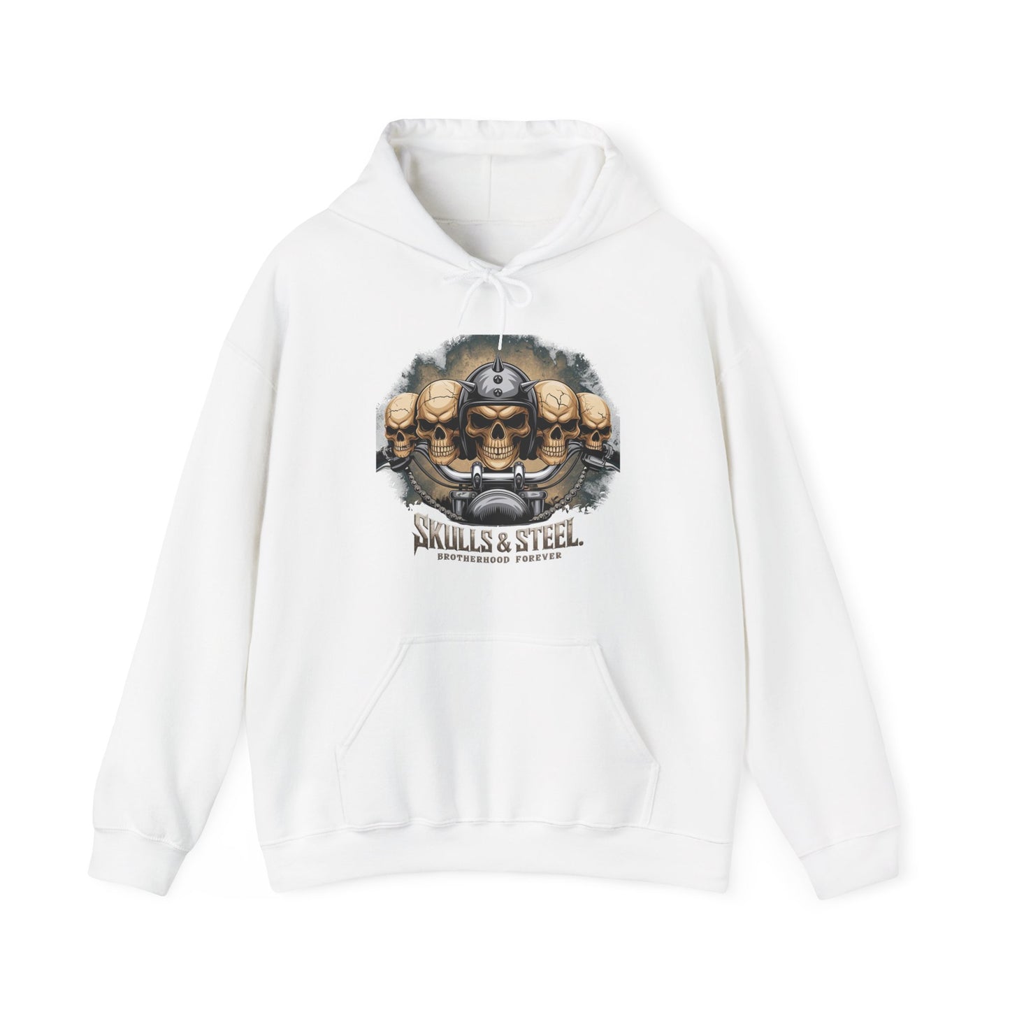 Skulls & Steel Brotherhood Forever Hooded Sweatshirt