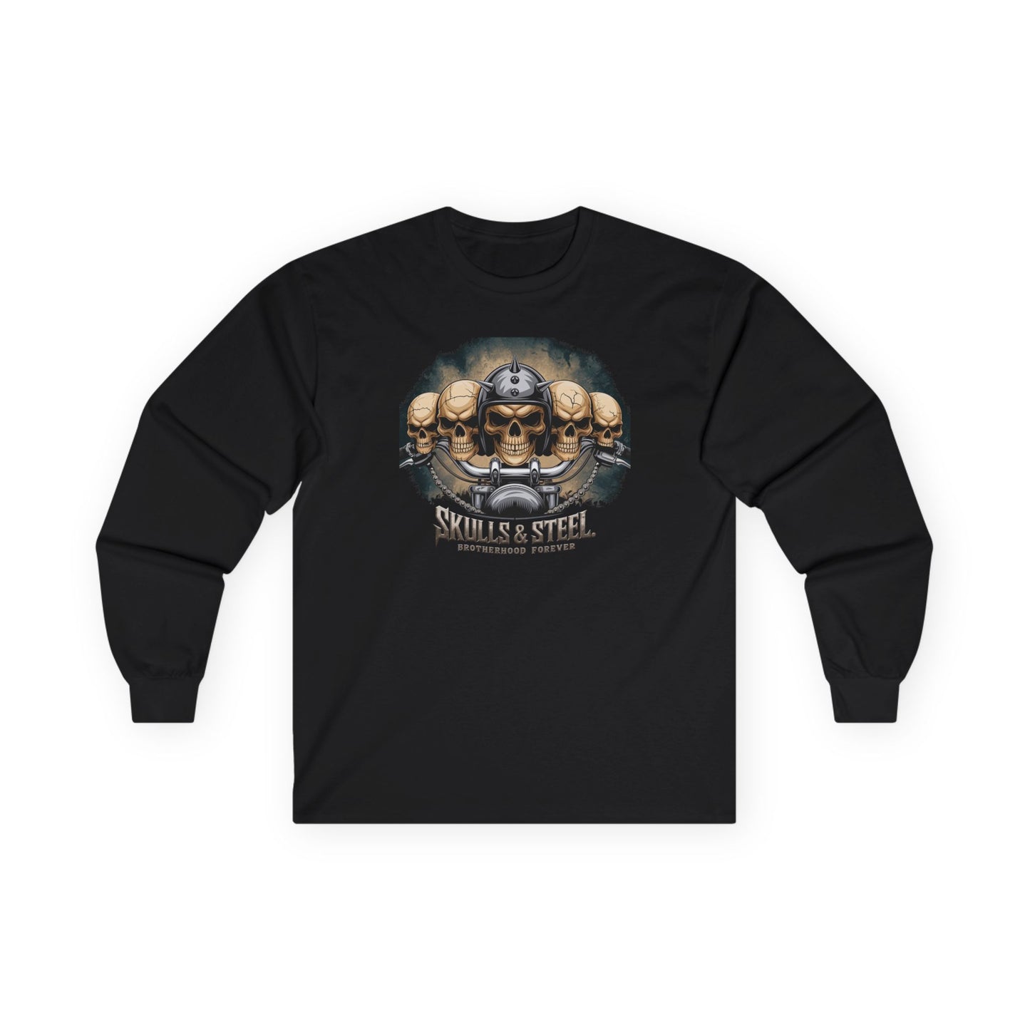 Skulls & Steel Brotherhood Forever Long Sleeve Tee
