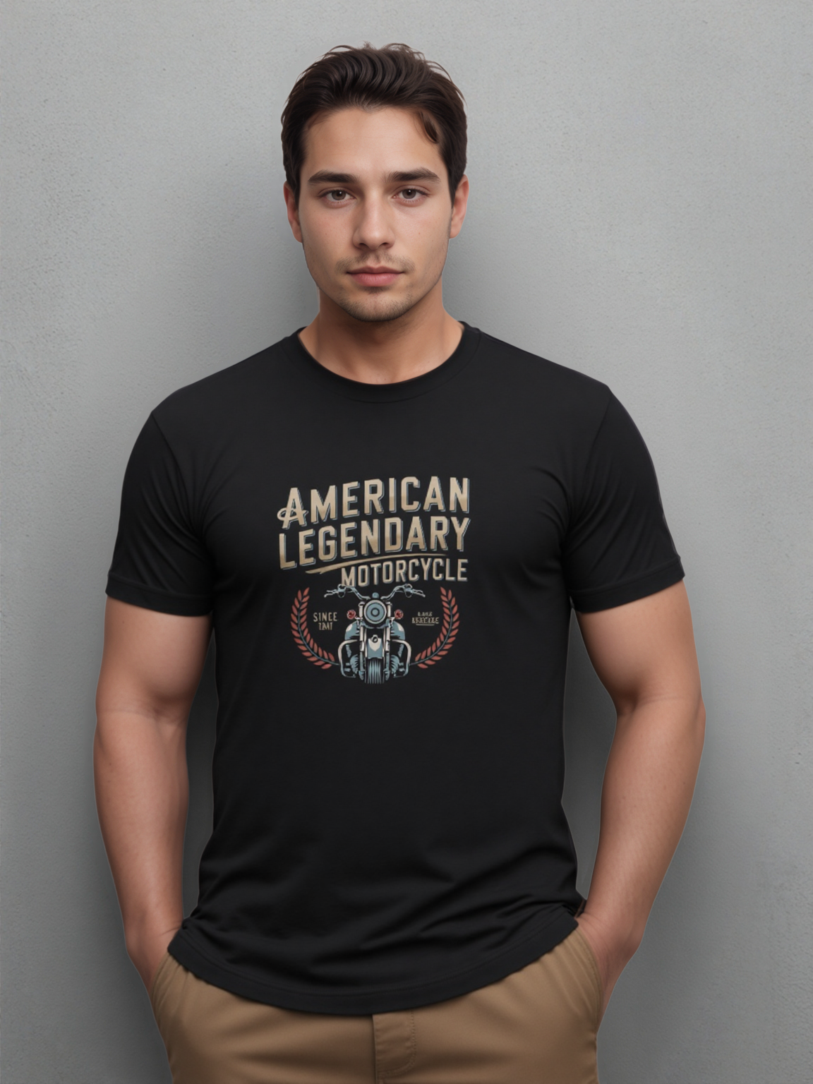 American Legendary Motorcycle Short Sleeve Tee