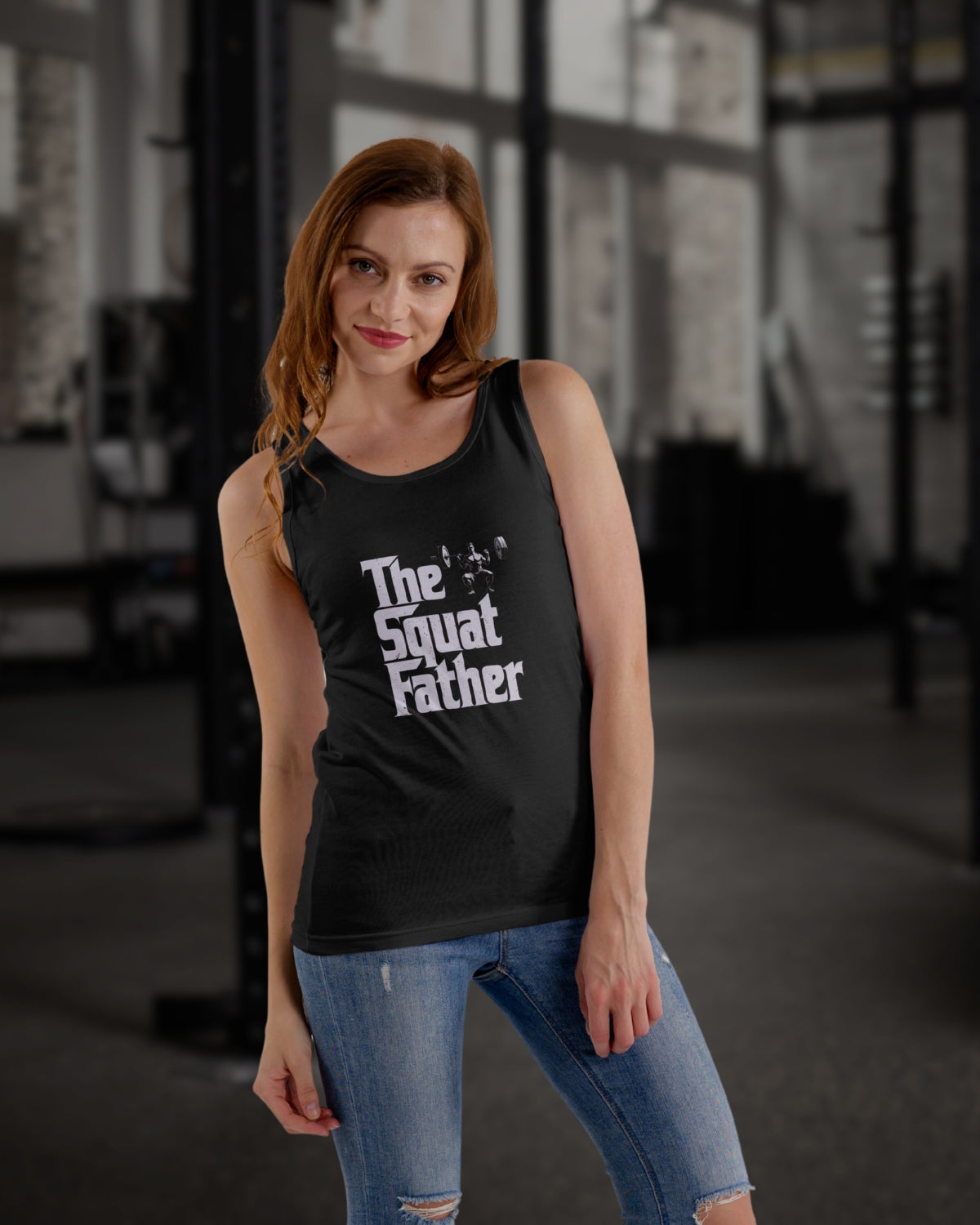 The Squat Father Jersey Tank