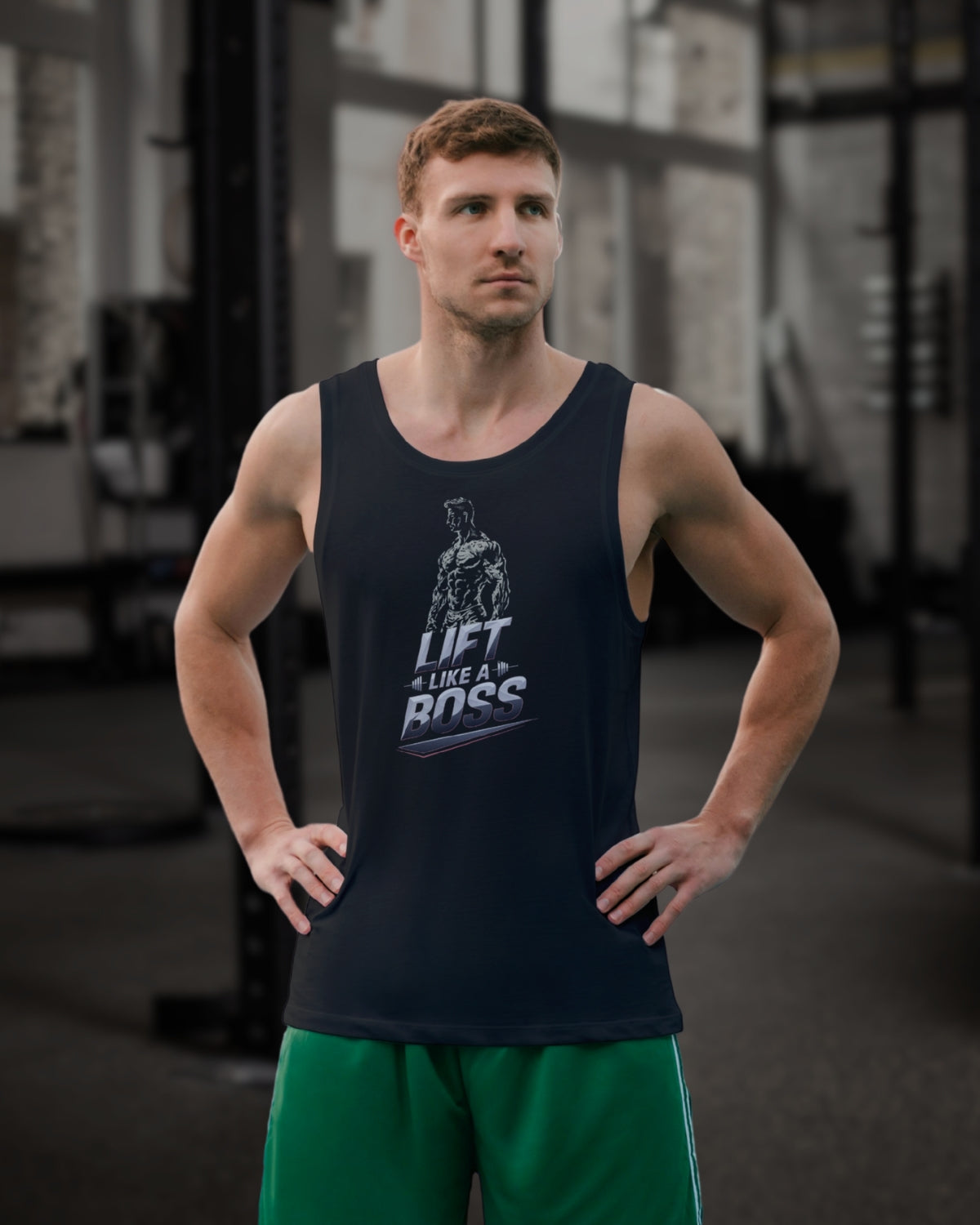 Lift Like A Boss Jersey Tank