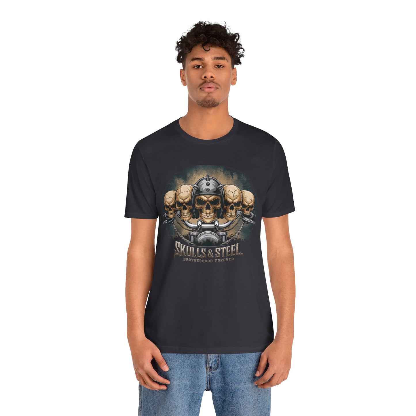Skulls & Steel Brotherhood Forever Short Sleeve Tee