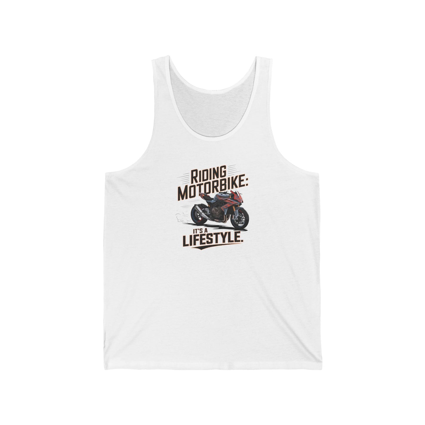 Riding Motorbike: It's A Lifestyle Jersey Tank