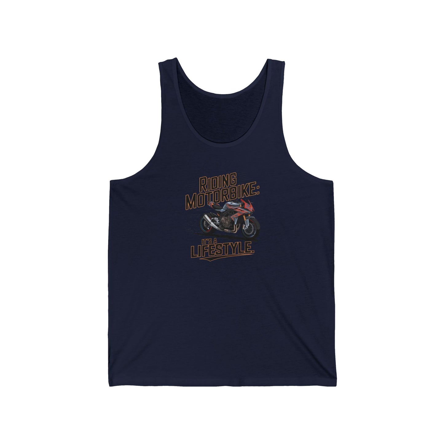 Riding Motorbike: It's A Lifestyle Jersey Tank
