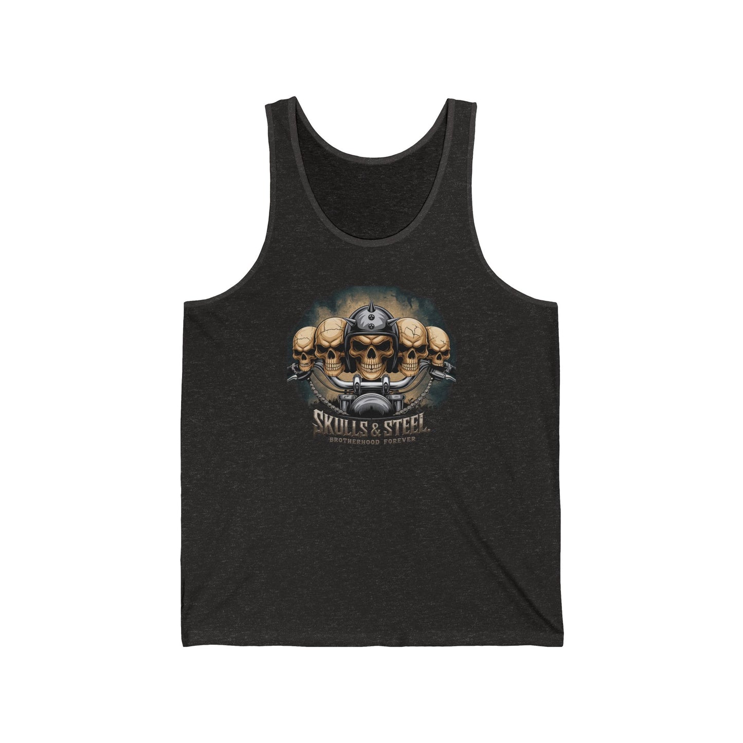 Skulls & Steel Brotherhood Forever Jersey Tank