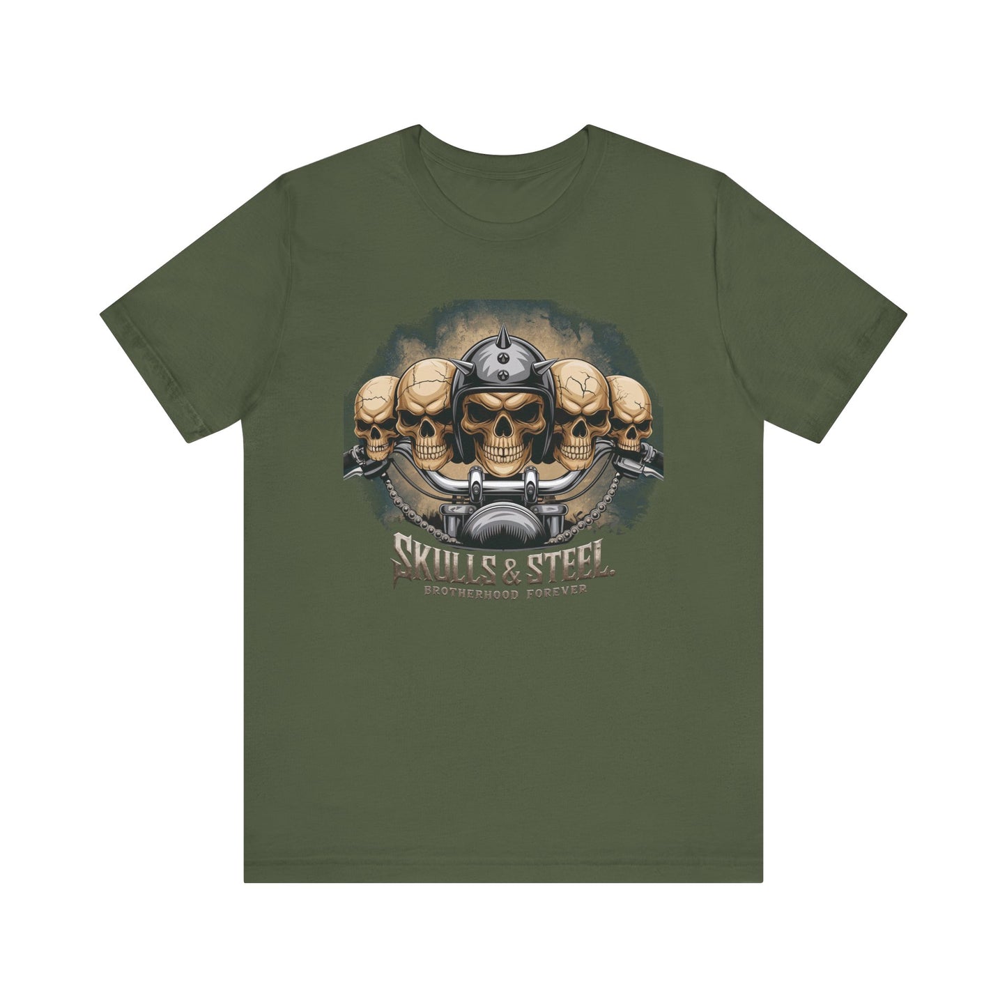 Skulls & Steel Brotherhood Forever Short Sleeve Tee