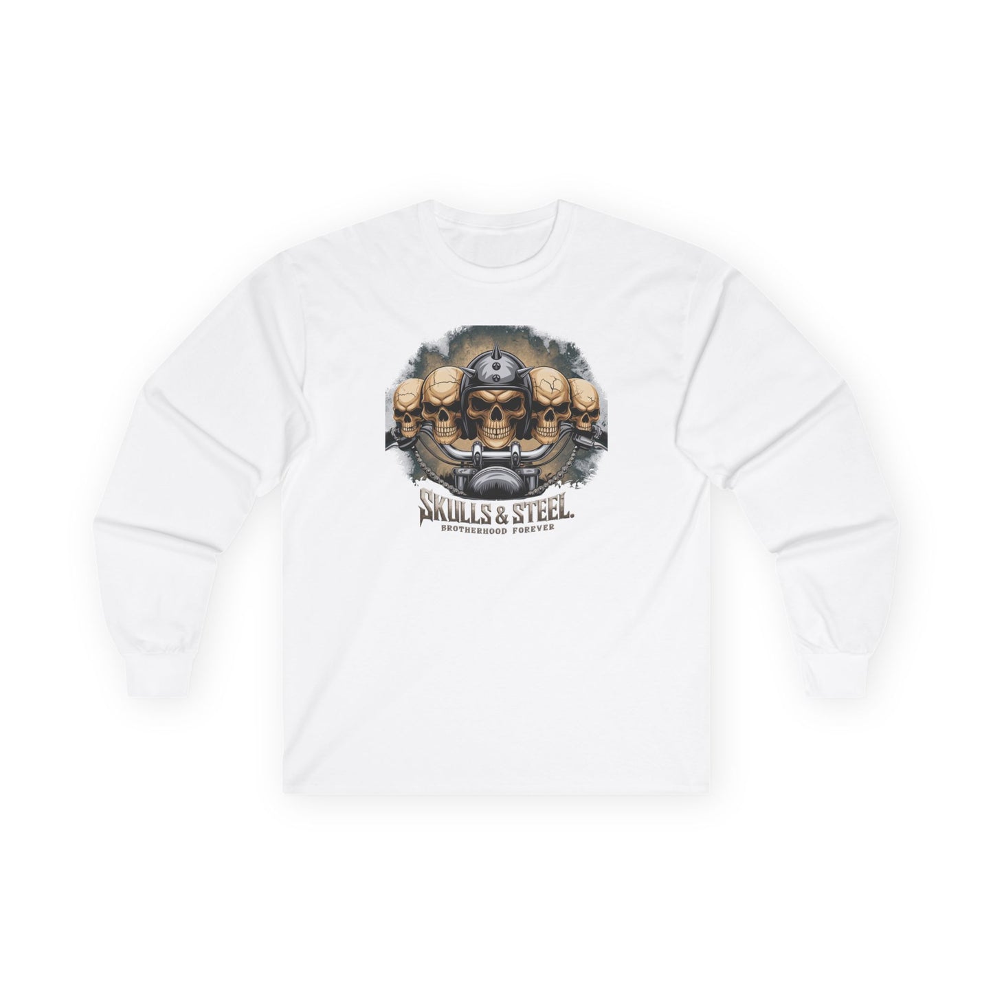 Skulls & Steel Brotherhood Forever Long Sleeve Tee