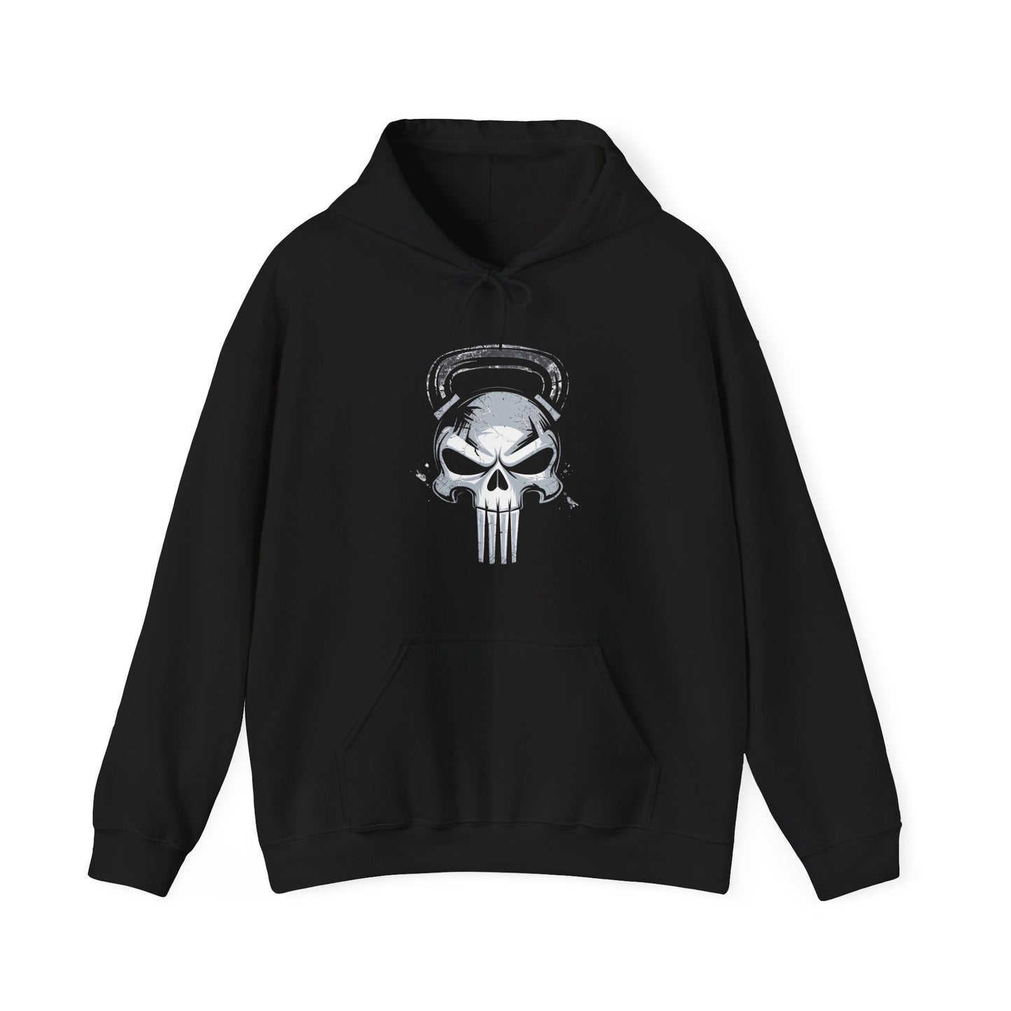 Kettlebell Skull Hooded Sweatshirt
