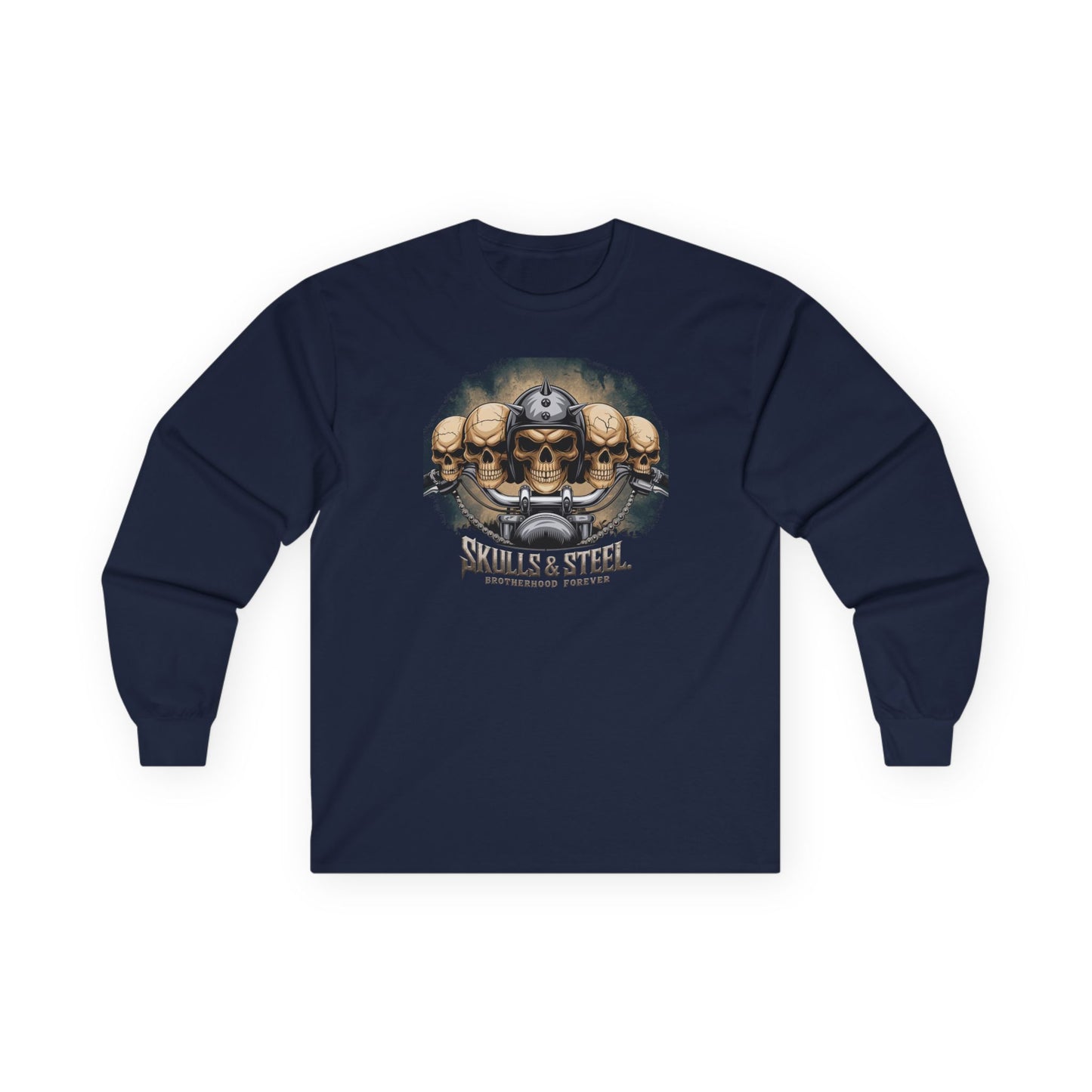 Skulls & Steel Brotherhood Forever Long Sleeve Tee