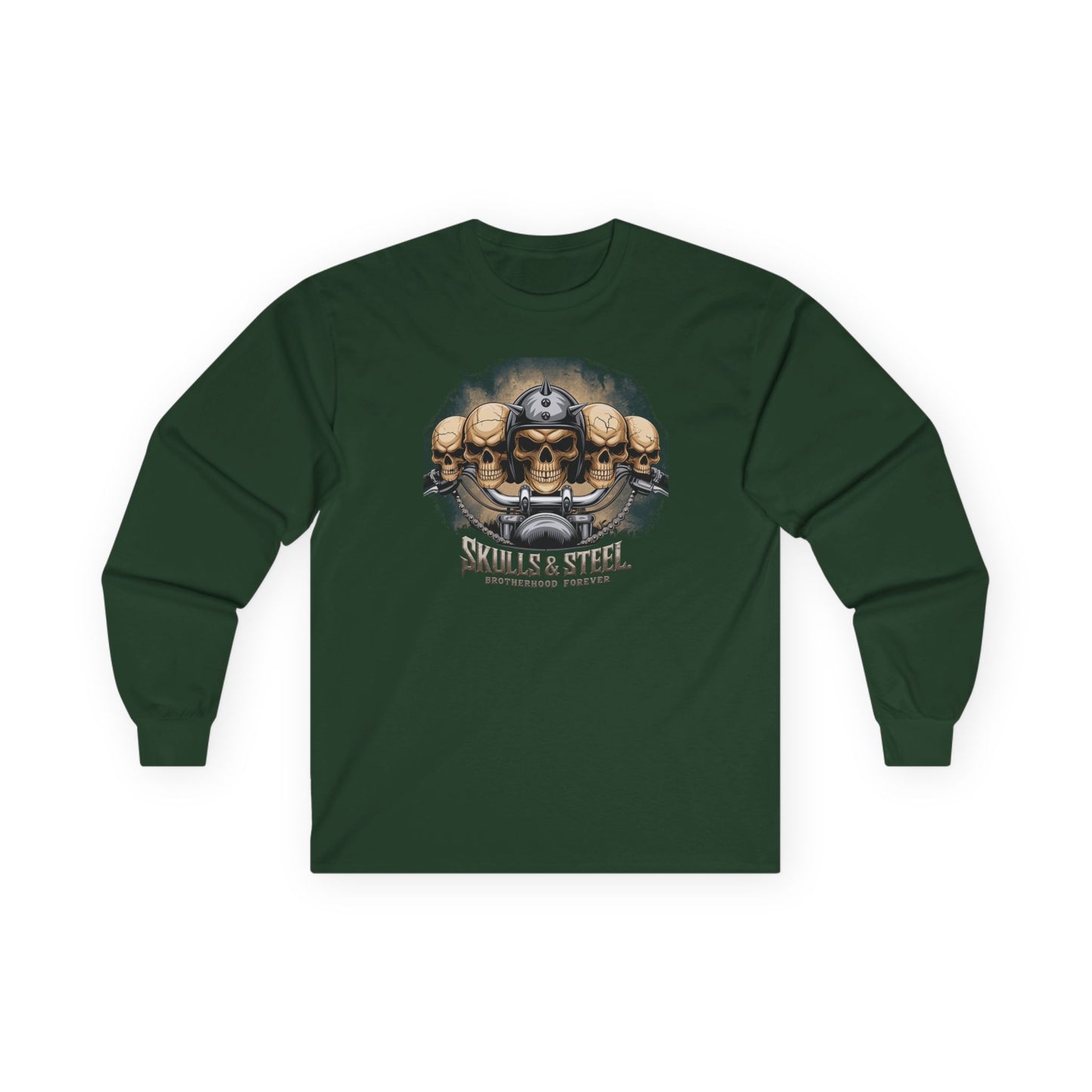 Skulls & Steel Brotherhood Forever Long Sleeve Tee