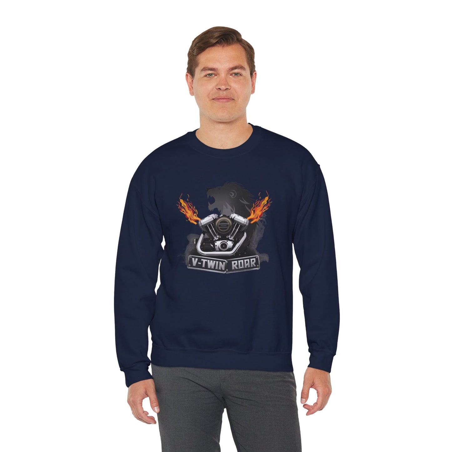 V-Twin Roar Crewneck Sweatshirt