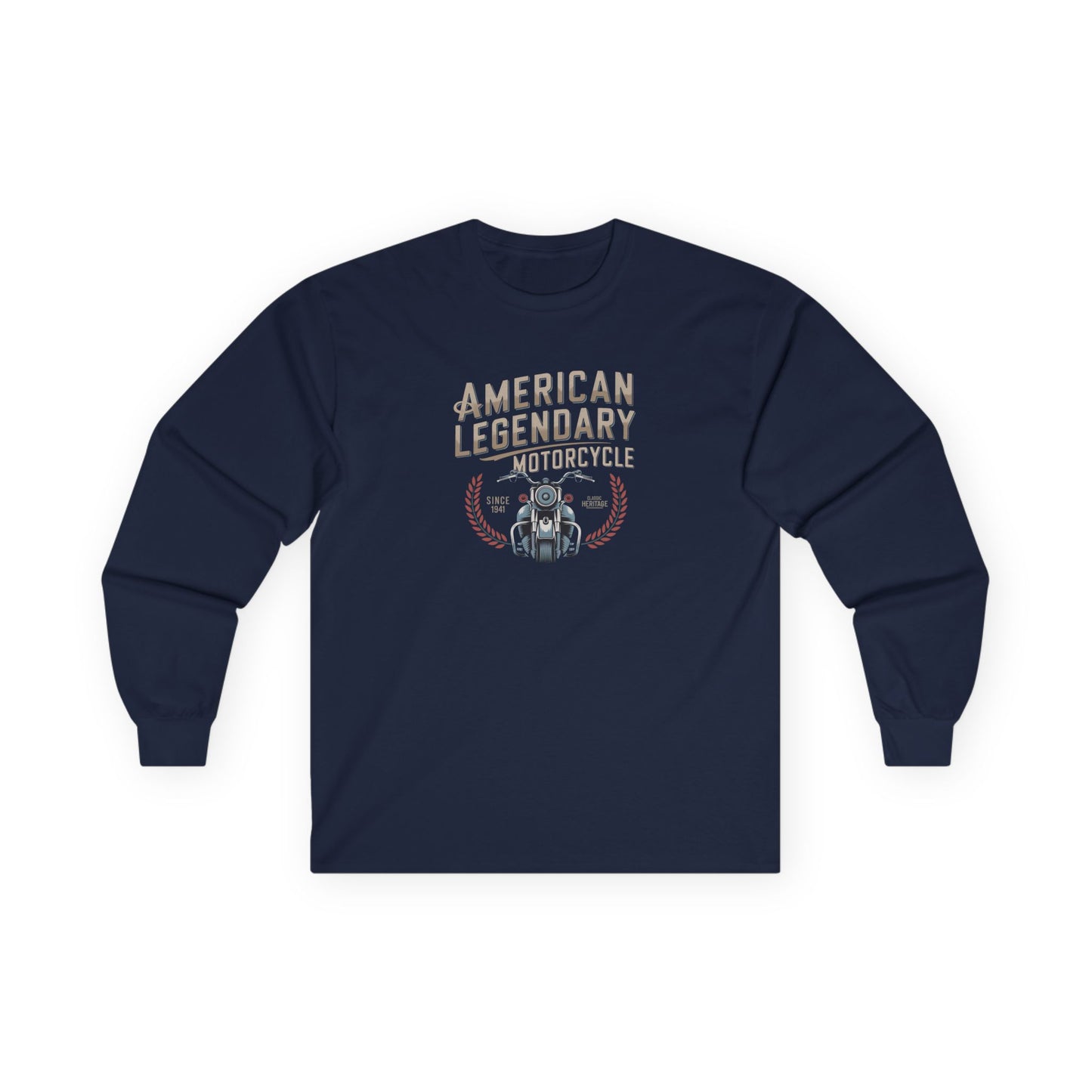 American Legendary Motorcycle Long Sleeve Tee
