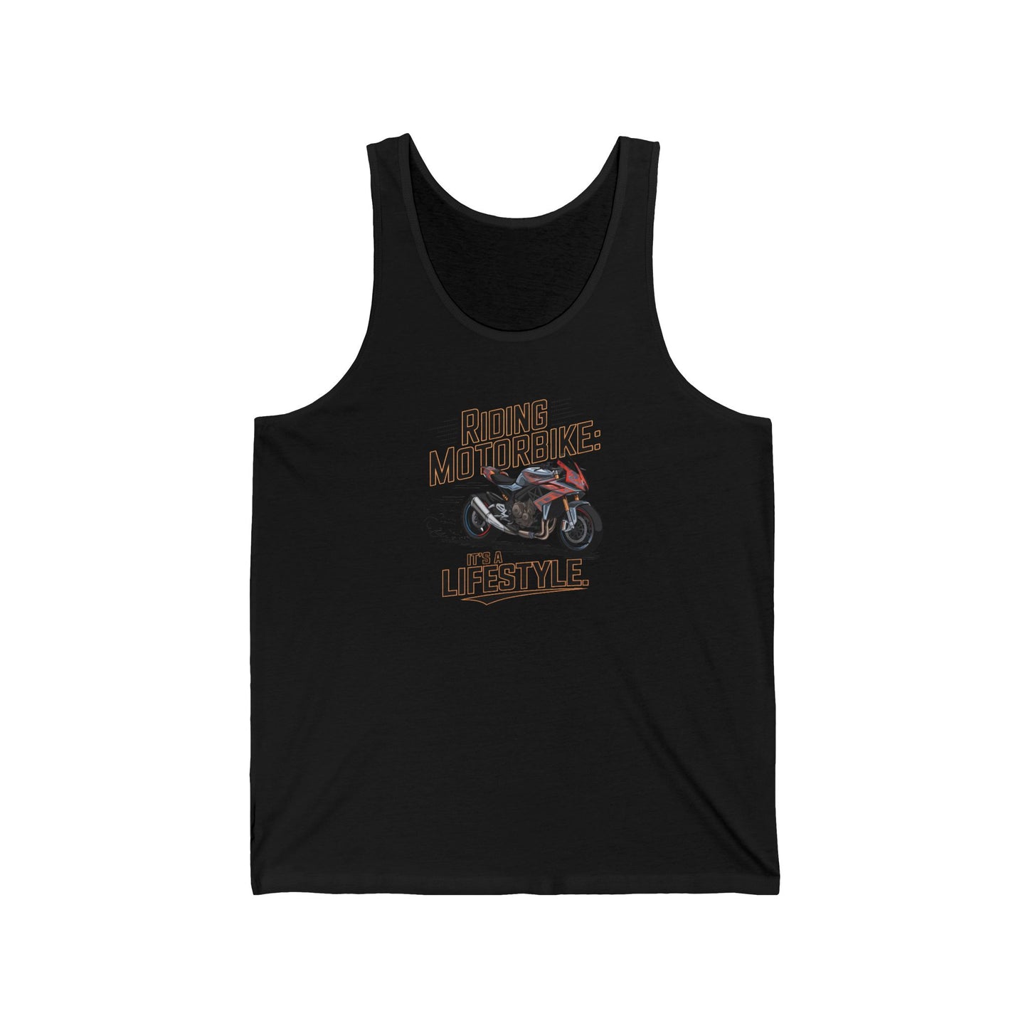 Riding Motorbike: It's A Lifestyle Jersey Tank