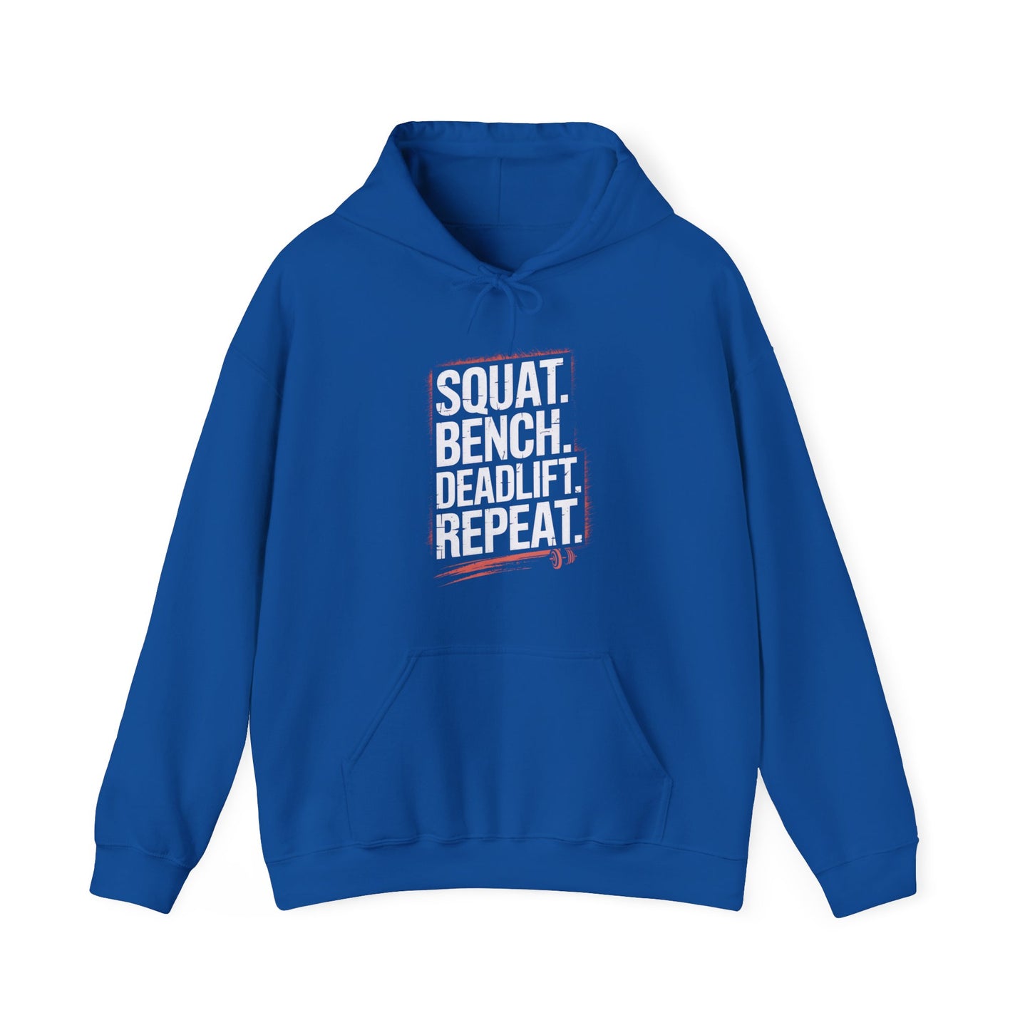 Squat Bench Deadlift Repeat Hooded Sweatshirt