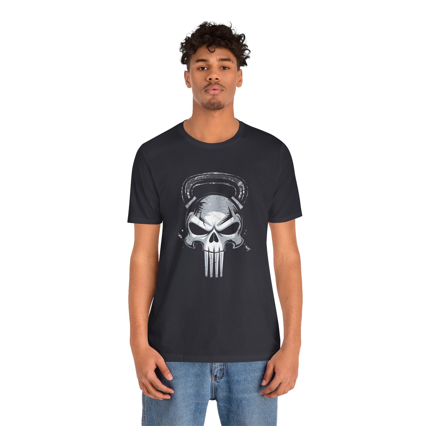 Kettlebell Skull Short Sleeve Tee