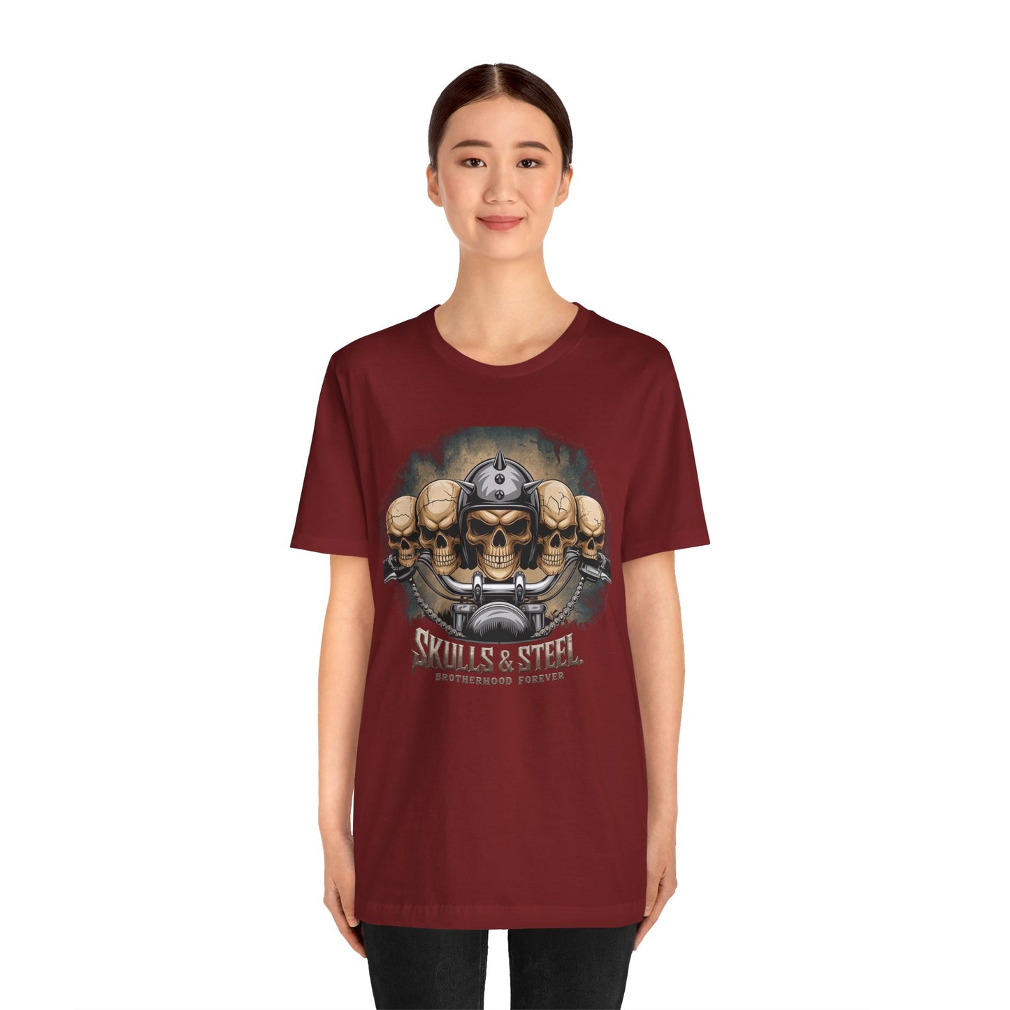 Skulls & Steel Brotherhood Forever Short Sleeve Tee
