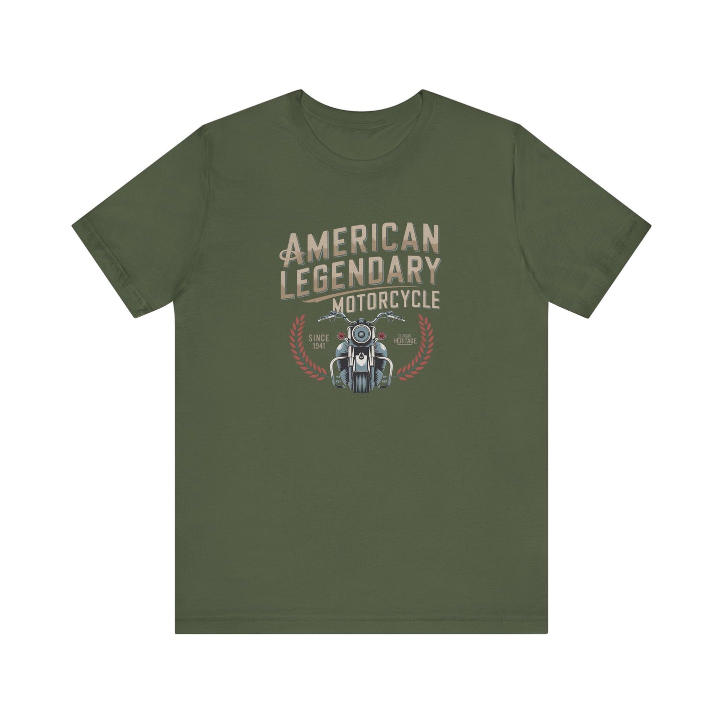 American Legendary Motorcycle Short Sleeve Tee