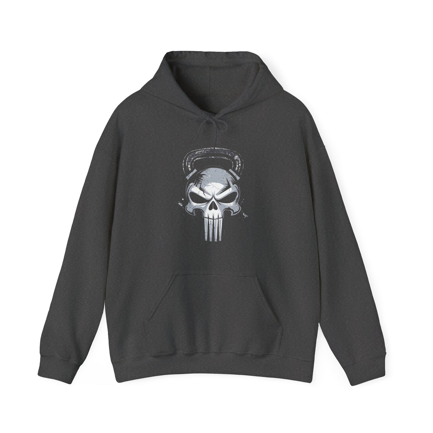 Kettlebell Skull Hooded Sweatshirt