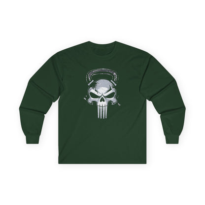Kettlebell Skull Long Sleeve Tee