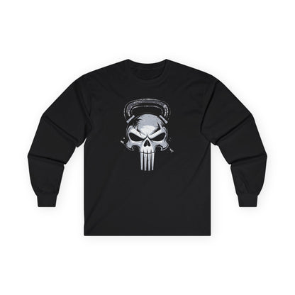 Kettlebell Skull Long Sleeve Tee