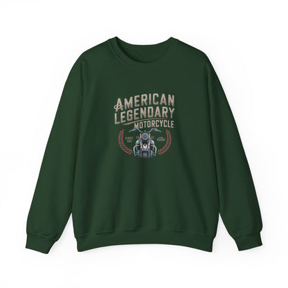 American Legendary Motorcycle Crewneck Sweatshirt