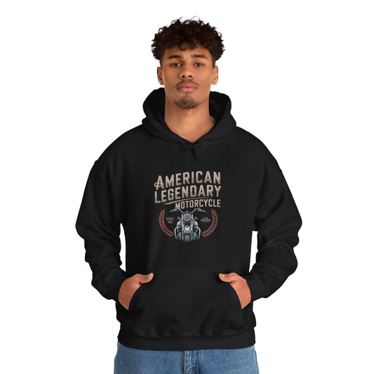 American Legendary Motorcycle Hooded Sweatshirt