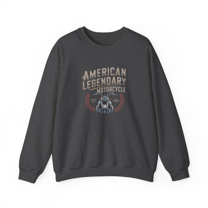 American Legendary Motorcycle Crewneck Sweatshirt
