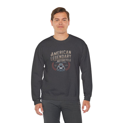 American Legendary Motorcycle Crewneck Sweatshirt