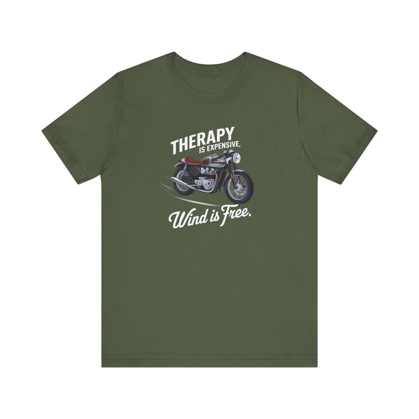 Therapy Is Expensive Wind Is Free Short Sleeve Tee