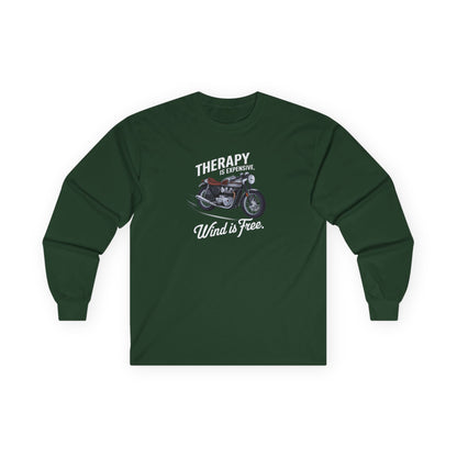 Therapy Is Expensive Wind Is Free Long Sleeve Tee