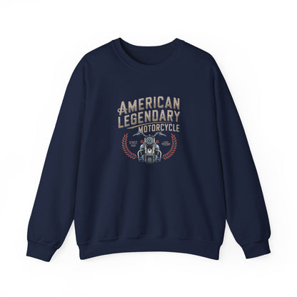 American Legendary Motorcycle Crewneck Sweatshirt