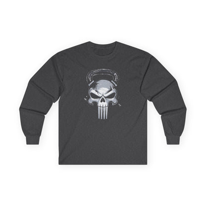 Kettlebell Skull Long Sleeve Tee