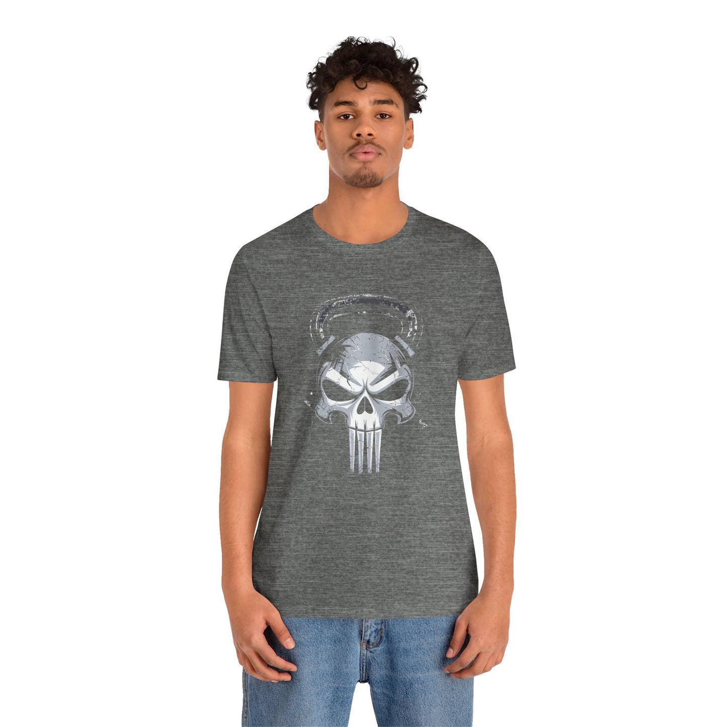 Kettlebell Skull Short Sleeve Tee