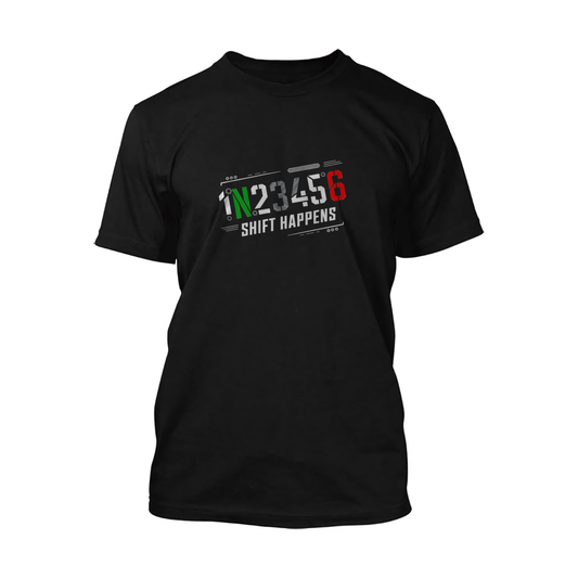 1N23456 Shift Happens Short Sleeve Tee