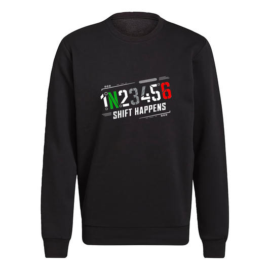 1N23456 Shift Happens Crewneck Sweatshirt