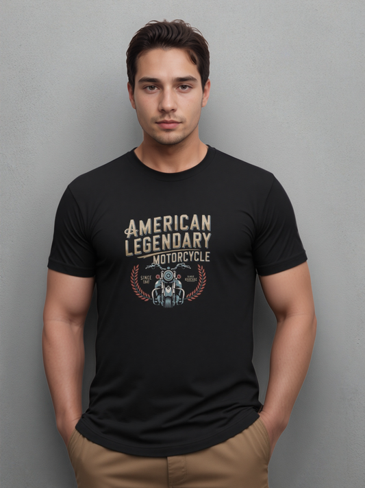 American Legendary Motorcycle Short Sleeve Tee