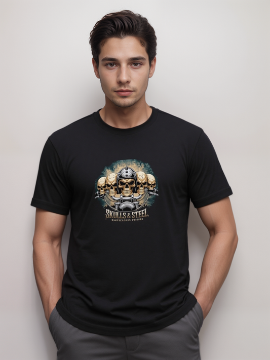 Skulls & Steel Brotherhood Forever Short Sleeve Tee