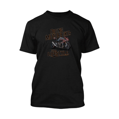 Riding Motorbike: It's A Lifestyle Short Sleeve Tee