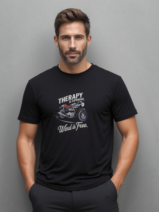 Therapy Is Expensive Wind Is Free Short Sleeve Tee