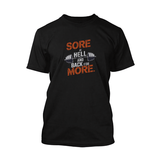 Sore As Hell And Back For More Short Sleeve Tee
