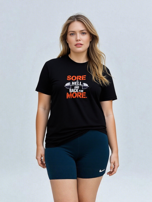 Sore As Hell And Back For More Short Sleeve Tee