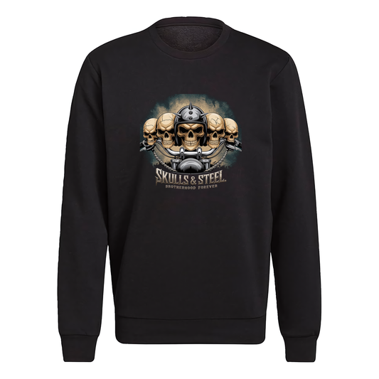 Skulls & Steel Brotherhood Forever Crewneck Sweatshirt